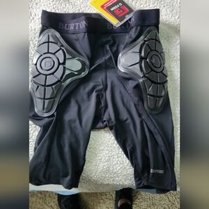 Burton Black G Force Impact Shorts